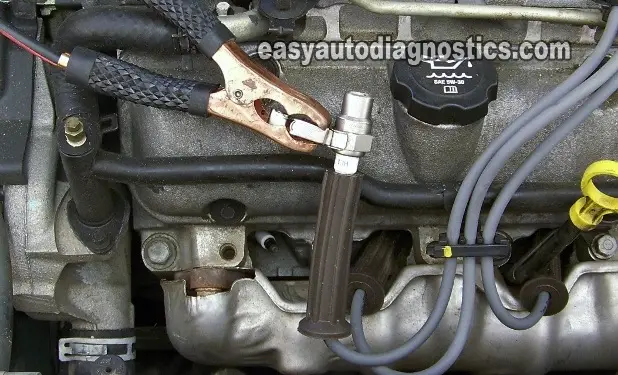 Testing For Spark At The Spark Plug Wires. How To Test The Ignition Coil Packs (GM 3.1L, 3.4L)