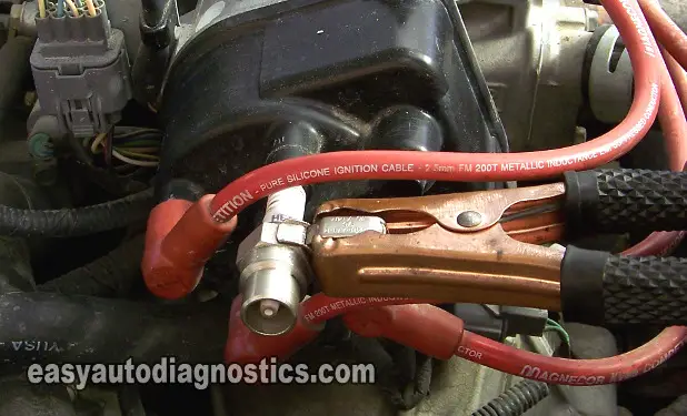 Testing For Spark At The Distributor Cap. How To Test The Igniter, Ignition Coil Accord, Civic, CRV, and Odyssey