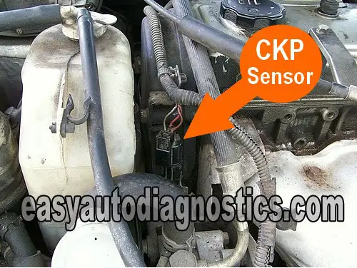 2001 Chrysler sebring crankshaft position sensor location #5