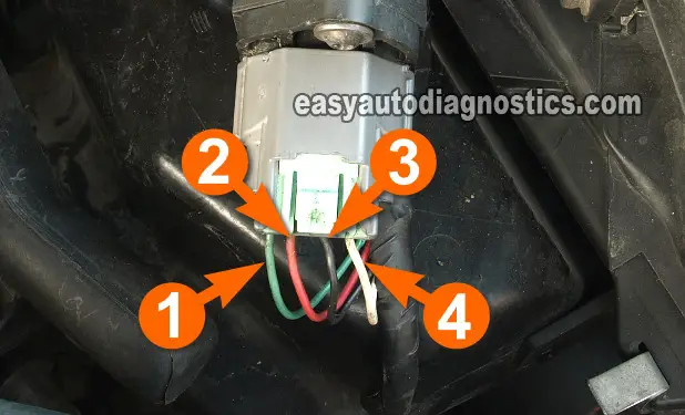 Making Sure The MAF Sensor Is Getting Ground. How To Test The 2000-2002 Nissan Sentra 1.8L MAF Sensor