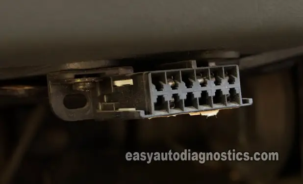 The Location Of The Diagnostic Link Connector. How To Retrieve OBD I Trouble Codes (1986, 1987, 1988, 1989, 1990, 1991, 1992, 1993 2.8L Chevy S10 Pickup, Chevy S10 Blazer, GMC S15 Pickup, GMC S15 Jimmy, GMC Sonoma)