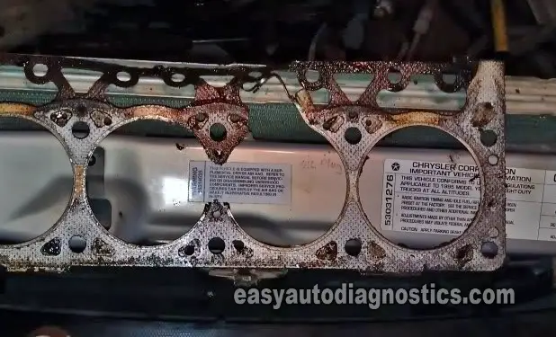 Checking For A Blown Head Gasket. How To Diagnose A No Start (2000, 2001, 2002, 2003 4.7L Dodge Dakota And Durango)
