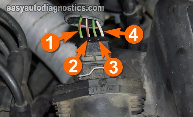 Making Sure The MAF Sensor Is Getting Power. How To Test The 1998 Volvo MAF Sensor