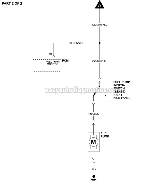 1994 Ford F350 Fuel Pump Wiring Diagram - diagram ear