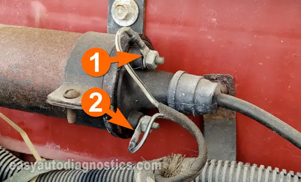  Making Sure The Ignition Coil Is Getting Power. How To Test The Ignition Coil (1988, 1989, 1990 2.5L SOHC Dodge Dakota Pickup)