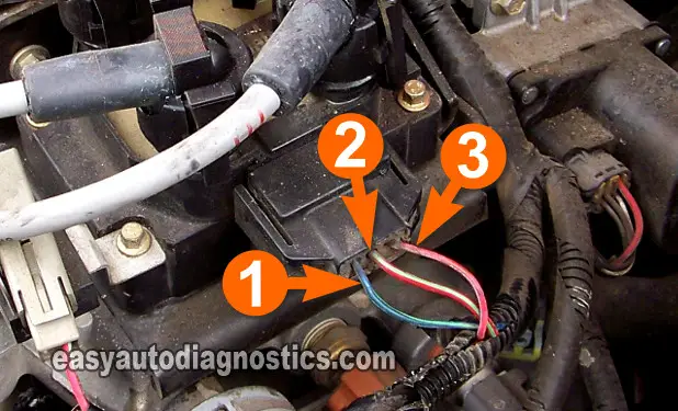 Part 1 -How to Test the 4 Cylinder Coil Pack (Ford 1.9L, 2.0L) to mercruiser alternator wiring diagram 