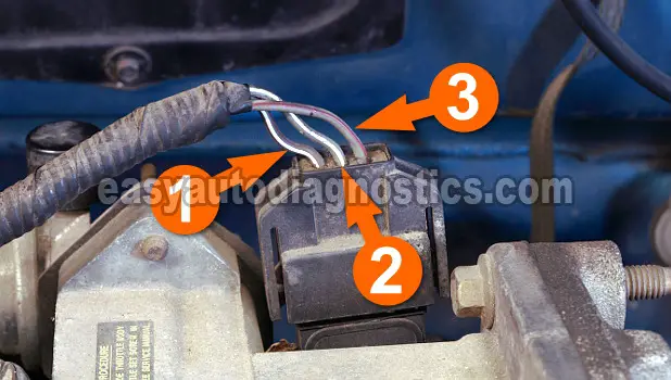 Part 2 -How to Test the Throttle Position Sensor (2.3L ... fuel injection wiring diagram for 2005 ford 6 8l 