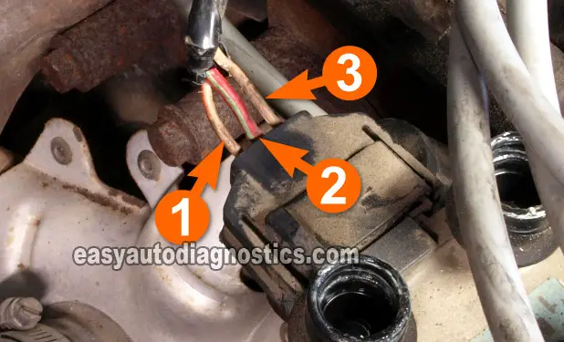 Part 3 -How to Test the Ignition Module and Crank Sensor ... 94 ford explorer engine diagram knock 