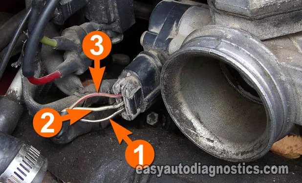 Part 2 -How to Test the 3.8L Ford Mustang Throttle ... camshaft position sensor wiring diagram 95 thunderbird 