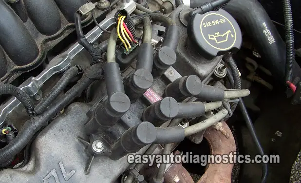 how to install spark plug wires ford 6 cyl 4.0