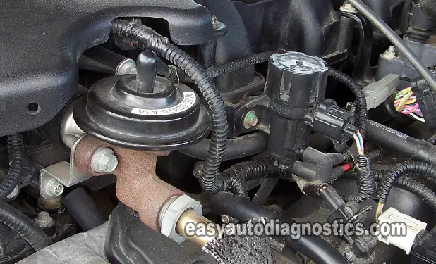 Part 1 How To Test The Ford Egr Valve Egr Vacuum Solenoid Dpfe Sensor