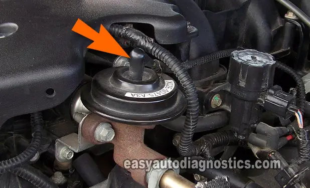 Part 2 -How to Test the Ford EGR Valve EGR Vacuum Solenoid ... navigator wiring schematics 