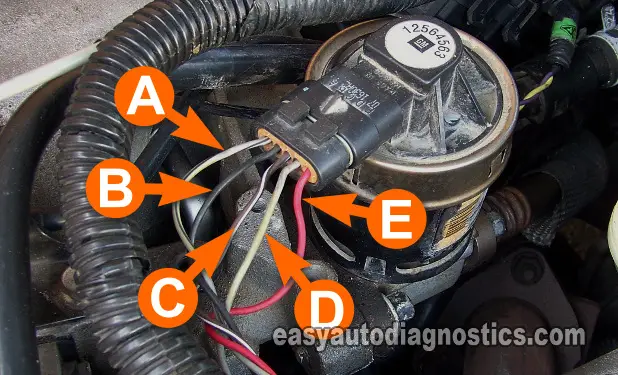 Part 1 -GM EGR Valve Test (P0401, P0403, P0404, P0405) a c relay wiring diagram 94 ford probe 