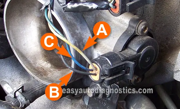 Making Sure The TPS Sensor Is Getting 5 Volts. How To Test The Throttle Position Sensor (GM 3.1L, 3.4L)