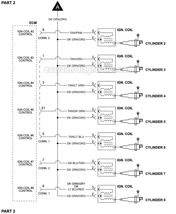 Ignition System Wiring Diagram  2000