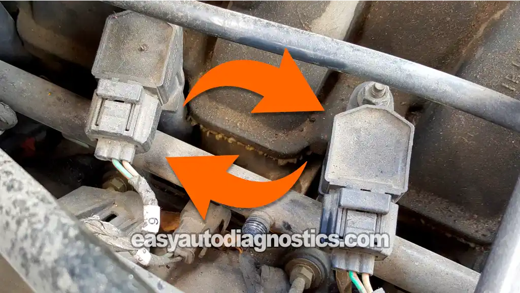 Swap The 'No Spark' Ignition Coil. How To Test The Ignition Coils (2000, 2001, 2002, 2003, 2004, 2005, 2006, 2007 4.7L V8 Dodge Dakota And Durango) Swap The 'No Spark' Ignition Coil. How To Test The Ignition Coils (2000, 2001, 2002, 2003, 2004, 2005, 2006, 2007 4.7L V8 Dodge Dakota And Durango)