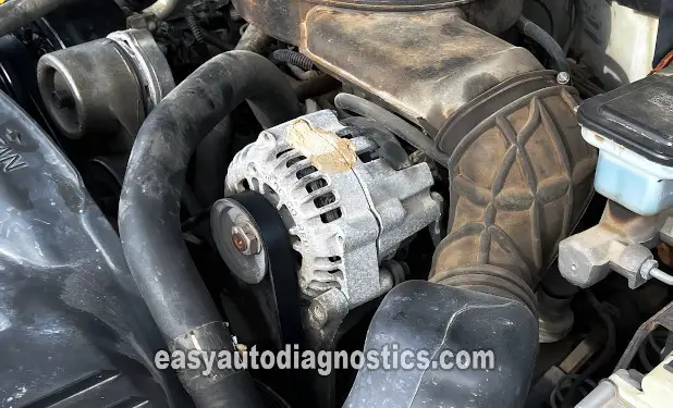 How To Test The Alternator (1994-1995 4.3L V6 Chevrolet S10 Pickup, GMC Sonoma)