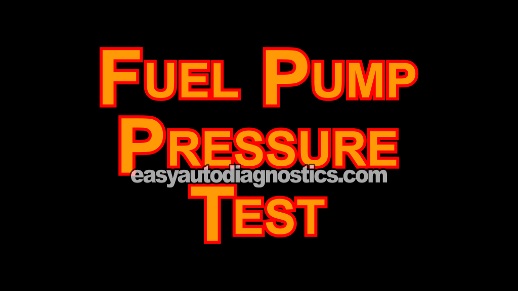 How To Test The Fuel Pump (1998, 1999, 2000, 2001, 2002, 2003 2.2L Isuzu Rodeo, Amigo)