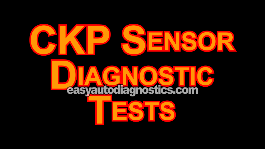 How To Test The CKP Sensor (1998, 1999, 2000, 2001, 2002, 2003 2.2L Isuzu Rodeo, Amigo)