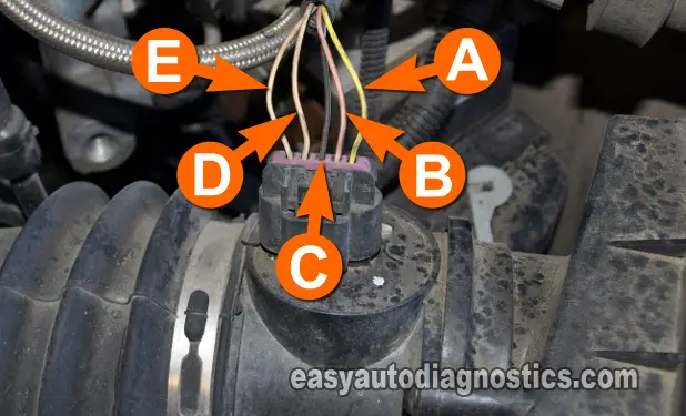 Circuit Descriptions Of The MAF Sensor Connector. How To Test The GM MAF Sensor (P0100, P0101, P0102, P0103)