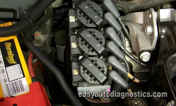 Part 1 -How to Test Ignition Coil Pack -Misfire ... wire harness diagram for 2000 pontiac grand prix 