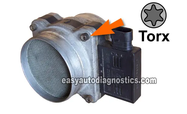 Remove The MAF Sensor From Vehicle. How To Clean The GM Mass Air Flow (MAF) Sensor