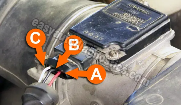 Part 1 -2.6L Isuzu MAF Sensor Test Amigo, Pick Up, Rodeo ... wiring diagram 2002 isuzu trooper 