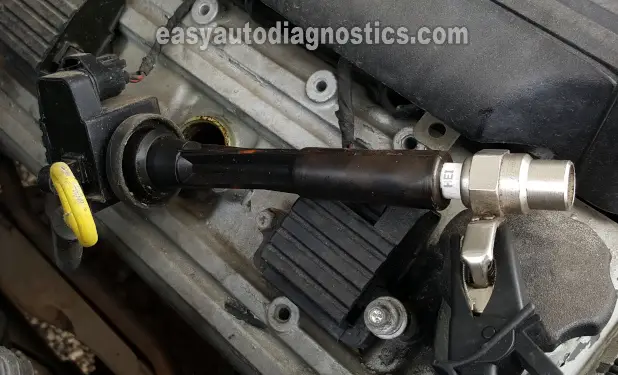 Testing For Spark. How To Test The Coil-On-Plug Ignition Coils (1996, 1997, 1998, 1999 3.2L Isuzu Amigo, Rodeo, Trooper, And Honda Passport)