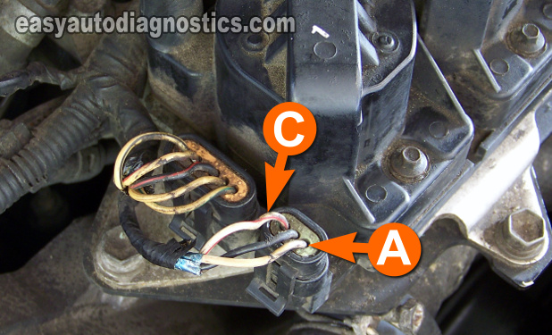 Testing The Crank Sensor's Signal. How To Test The Ignition Control Module (1992, 1993, 1994, 1995 3.2L Isuzu Rodeo and Trooper)
