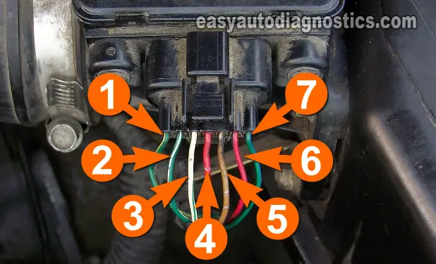 Part 1 -MAF Sensor Test (2.4L, 3.0L Mitsubishi 1999-2004) ford focus tps wiring diagram connector 