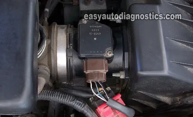 Part 1 -Mass Air Flow (MAF) Sensor Test 3.3L Frontier ... 2000 mercury cougar wiring diagrams 