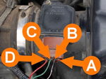 Mass Air Flow (MAF) Sensor Test 3.3L Frontier, Quest, Pathfinder, XTerra Mass Air Flow (MAF) Sensor Test 3.3L Frontier, Quest, Pathfinder, XTerra