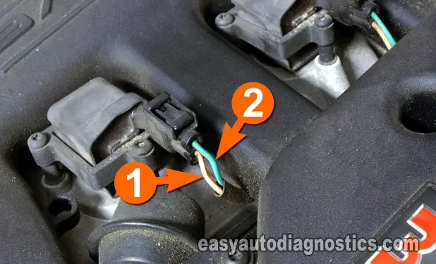 Making Sure The Ignition Coil Is Getting Power. How To Test The COP Coils (Chrysler 3.2L, 3.5L)