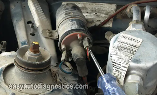 Testing For 12 Volts At The Ignition Coil. 1988 Volvo 740 NO START Case Study