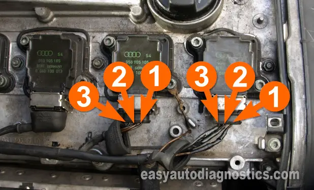 Part 3 How To Test The 1 8l Vw Ignition Control Module And Ignition Coils