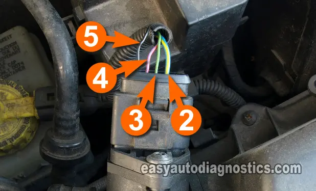 Part 3 -VW Mass Air Flow (MAF) Sensor Test (5 Wire Type) map sensor wiring diagram for maf 