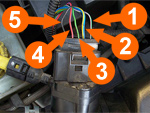VW Mass Air Flow (MAF) Sensor Test (5 Wire Type) VW Mass Air Flow (MAF) Sensor Test (5 Wire Type)