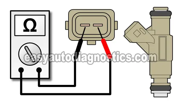 1998 Ford escort zx-2 fuel injector #8