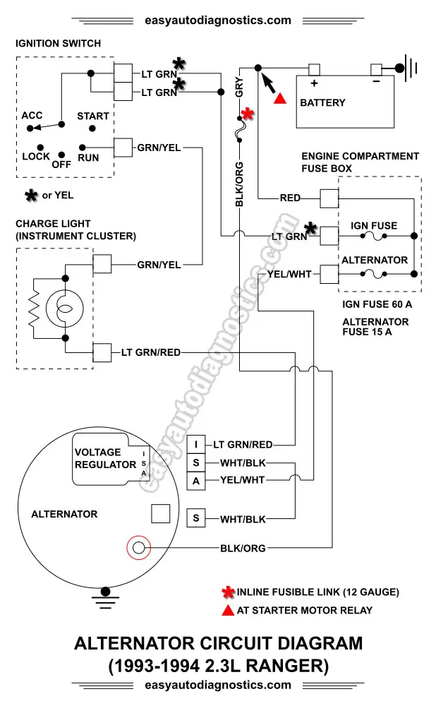 Lucas 3 Wire Alternator Wiring Diagram For Your Needs