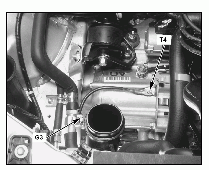 Transmission Ground Cable. Ground Connections (1997, 1998, 1999, 2000, 2001 2.0L Honda CR-V)