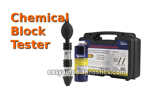 Using A Chemical Block Tester (Combustion Leak Tester). Testing For A Blown Head Gasket (1998, 1999, 2000, 2001, 2002, 2003 2.2L Isuzu Amigo And Rodeo)