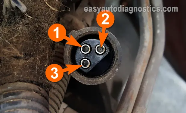 Making Sure The Pick-Up Coil Is Getting 8 Volts. How To Test The Pick-Up Coil (1990, 1991, 1992, 1993, 1994, 1995 2.5L Dodge Dakota)