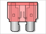 Under Dash Fuse And Relay Box Diagram (1997-1998 F150, F250, Expedition) Under Dash Fuse And Relay Box Diagram (1997-1998 F150, F250, Expedition)