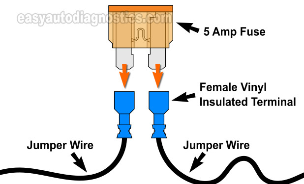How To Make A Fused Jumper Wire. How To Test The Idle Air Control Valve 1997, 1998, 1999, 2000, 2001 2.0L Honda CR-V
