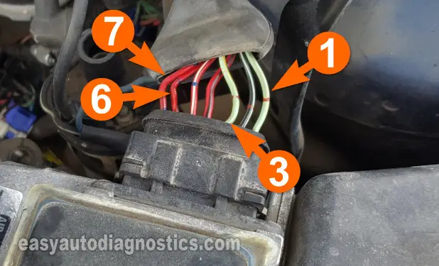 Testing The VAF Signal With A Multimeter. How To Test The Vane Air Flow Sensor (1988, 1989, 1990, 1991, 1992 2.2L Mazda 626)
