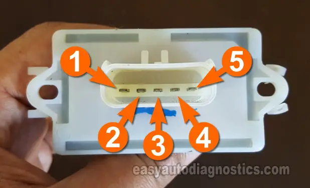 Resistance Testing The Blower Motor Resistor. How To Test The Blower Motor Resistor (2001-2004 Dodge Dakota)