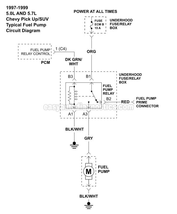 1998 Gmc Sierra Fuel Pump Wiring Diagram Pics