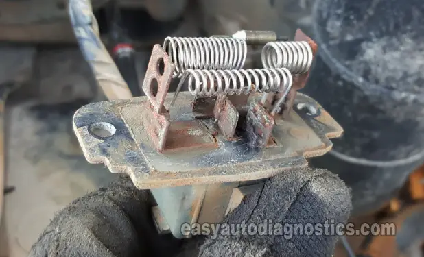 How To Test The Blower Motor Resistor (1995, 1996, 1997 2.3L Ford Ranger And Mazda B2300)