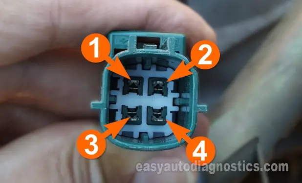 Testing The Heater Element's Resistance. Testing The Oxygen Sensor 1 Heater (2002-2003 2.5L Nissan Altima)