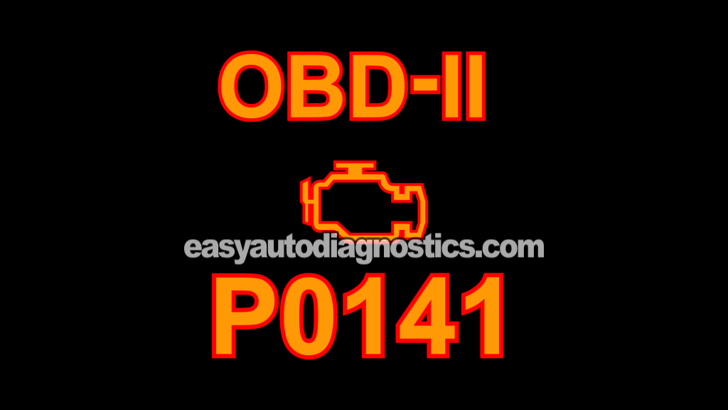 Rear Oxygen Sensor Heater Test -P0141 (2001-2004 2.0L Ford Escape)